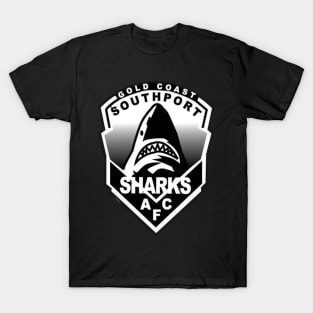 Southport Sharks gold coast | AFL Australian football T-Shirt